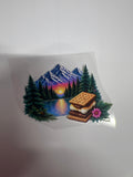 Camp mountain s’more