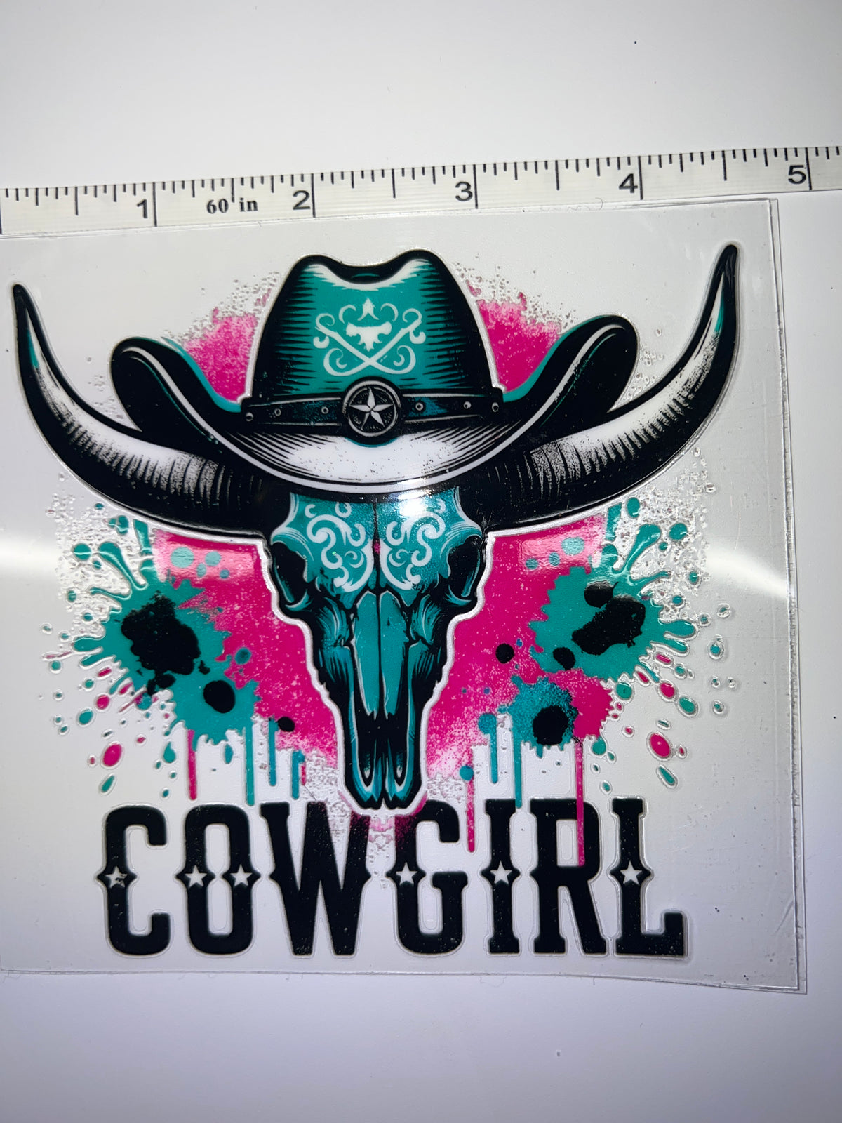 Western Girly Bull Skull